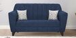 Java Fabric 2 Seater Sofa In Jeans Blue Colour