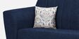 Java Fabric 2 Seater Sofa In Jeans Blue Colour