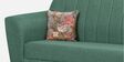 Java Fabric 3 Seater Sofa In Imperial Green Colour