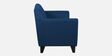 Java Velvet 2 Seater Sofa In Blue Colour