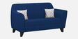 Java Velvet 2 Seater Sofa In Blue Colour
