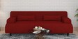 Jay Fabric 3 Seater Sofa in Red Colour
