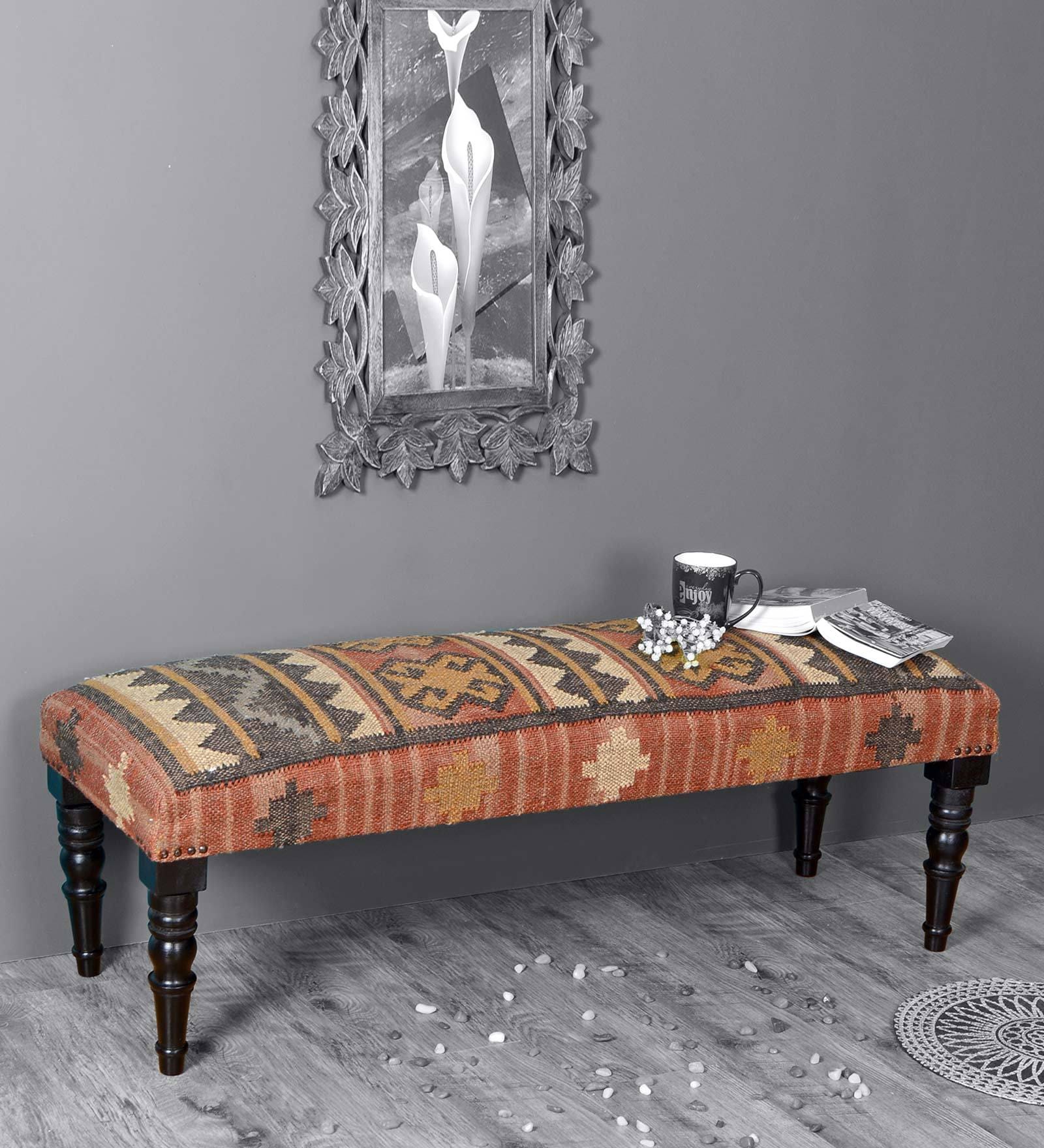 Buy Jaipur Village Craft Bench in Multi Colour at 38 OFF by Natural