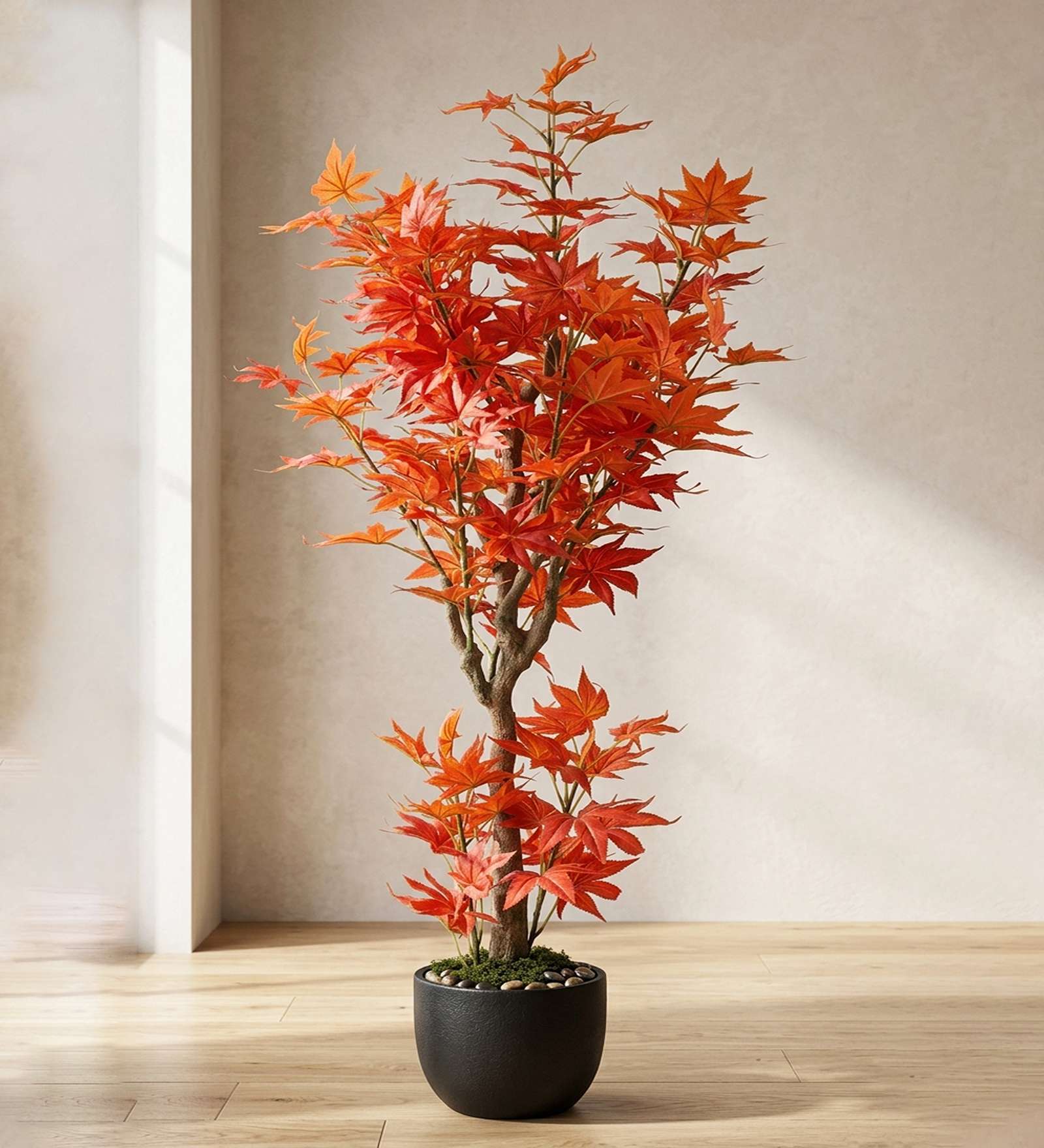 Artificial Japanese Maple Tree Plant with Pot