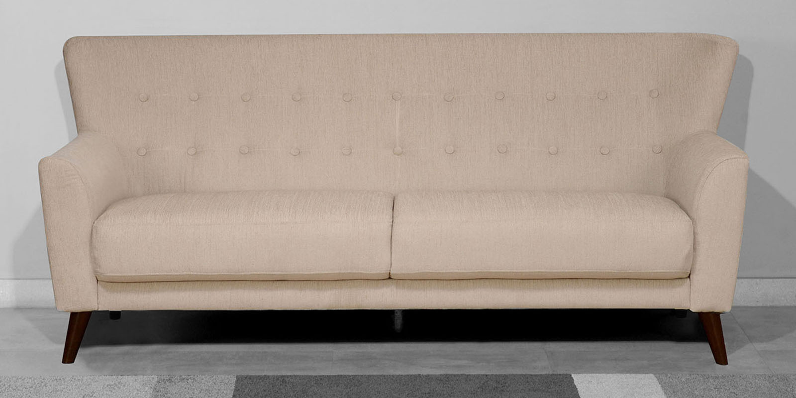 Jamaica 3 Seater Sofa in Beige Colour