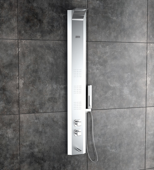 Buy Stainless Steel Shower Panel In Matte Finish Height 60 2