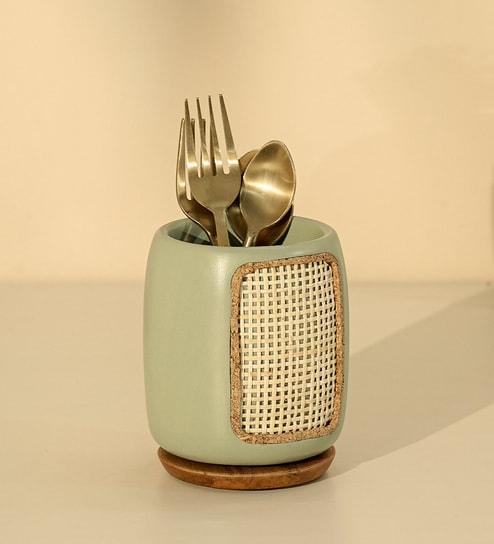 Jali Cutlery Holder | Spoon Holder Cutlery jar
