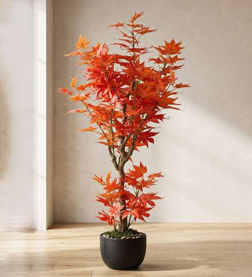 Artificial Japanese Maple Tree Plant with Pot