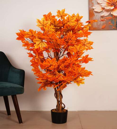 Artificial Japanese Maple Tree Plant with Pot