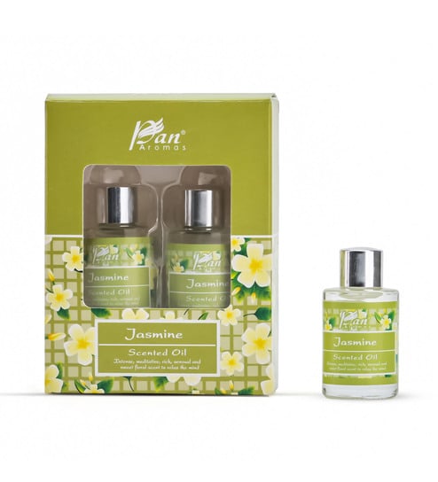 Jasmine Glass Aroma Oil (Green)