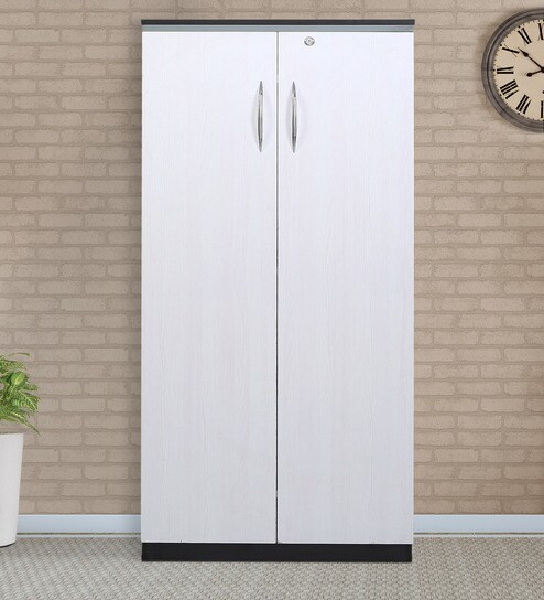 Buy Jasper Two Door File Cabinet In Wenge White Colour By