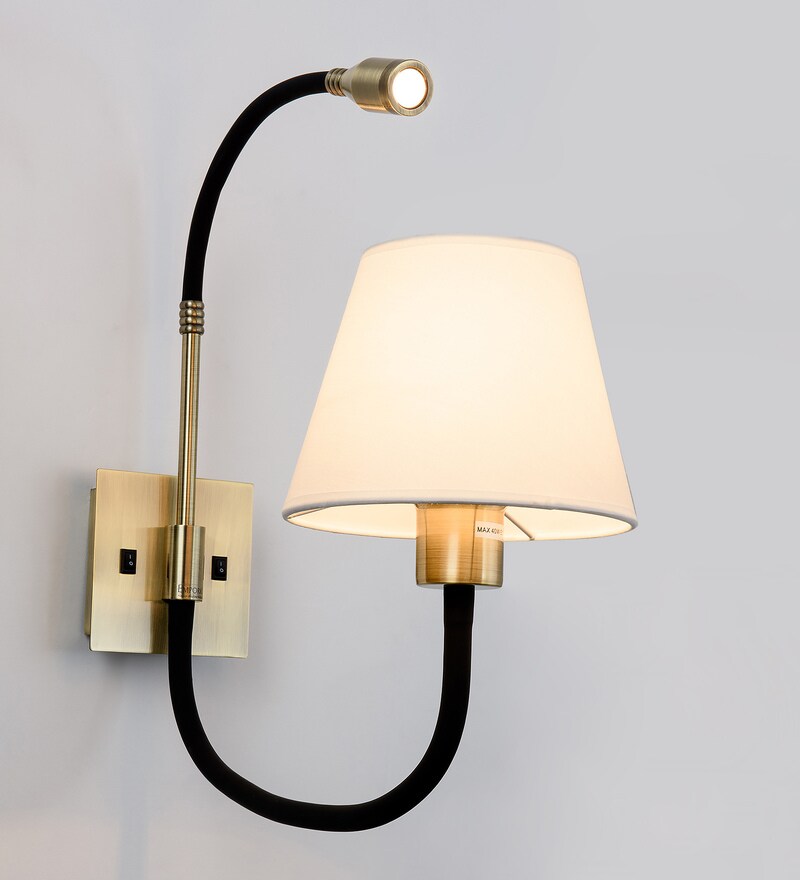 bedside sconce reading light