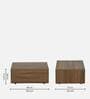Jacinta Coffee Table In Brown Colour With Storage