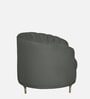 Jacinth Fabric 1 Seater Sofa In Pebble Grey Colour