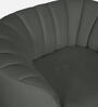 Jacinth Fabric 1 Seater Sofa In Pebble Grey Colour