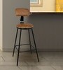 Jack Full Back Barstool in Brown Colour