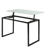 Jackie Writing Table in Glossy White Finish
