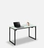 Jackie Writing Table in Glossy White Finish