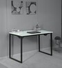 Jackie Writing Table in Glossy White Finish