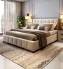 Jacklin King Bed In Beige Finish