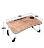 Jackson Portable Laptop Table in Rust Colour