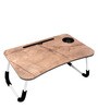 Jackson Portable Laptop Table in Rust Colour
