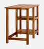 Jackson Writing Table In Natural Teak Finish