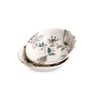Set of 2 Jacobean Collection Porcelain Plate Set of 2