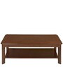 Jade Center Table in Walnut Finish