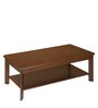 Jade Center Table in Walnut Finish