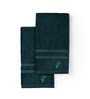 Jade Forest Bamboo and Cotton Solid 600 GSM Hand Towels (2 Pc)