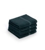 Jade Forest Bamboo and Cotton Solid 600 GSM Face Towels Pack of 4