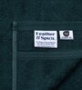 Jade Forest Bamboo and Cotton Solid 600 GSM Face Towels Pack of 4
