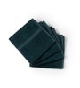 Jade Forest Bamboo and Cotton Solid 600 GSM Face Towels Pack of 4
