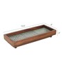 Jade Mosaic Brown  Wood & Ceramic Tile  Serving Tray