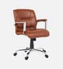 Jade Tan Executive Leatherette Office Chair