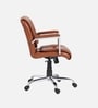 Jade Tan Executive Leatherette Office Chair