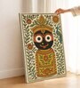 Jagannath Madhubani Stretched Canvas Painting