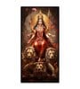 Jai Durga Maa Canvas Print  Black Frame    (24X48 Inch)