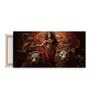 Jai Durga Maa Canvas Print  Stretched Frame Canvas Wall Painting   (48X24 Inch)