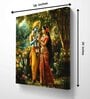 Jai Shree Radha Krishna Canvas Painting