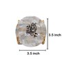 Jai Shree Ram Metal Holder with Mother of Pearl