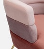 Jai Velvet Arm Chair In Multi Colour
