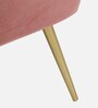 Jai Velvet Arm Chair In Multi Colour