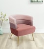Jai Velvet Arm Chair In Multi Colour