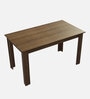 Jaine 6 Seater Dining Set in Brown Finish
