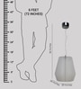 Jainsons Emporio Wave Glass Pendant Light