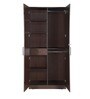 Jaipur 2 Door Wardrobe in Brown Maple Finish