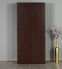 Jaipur 2 Door Wardrobe in Brown Maple Finish