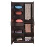 Jaipur 2 Door Wardrobe in Brown Maple Finish